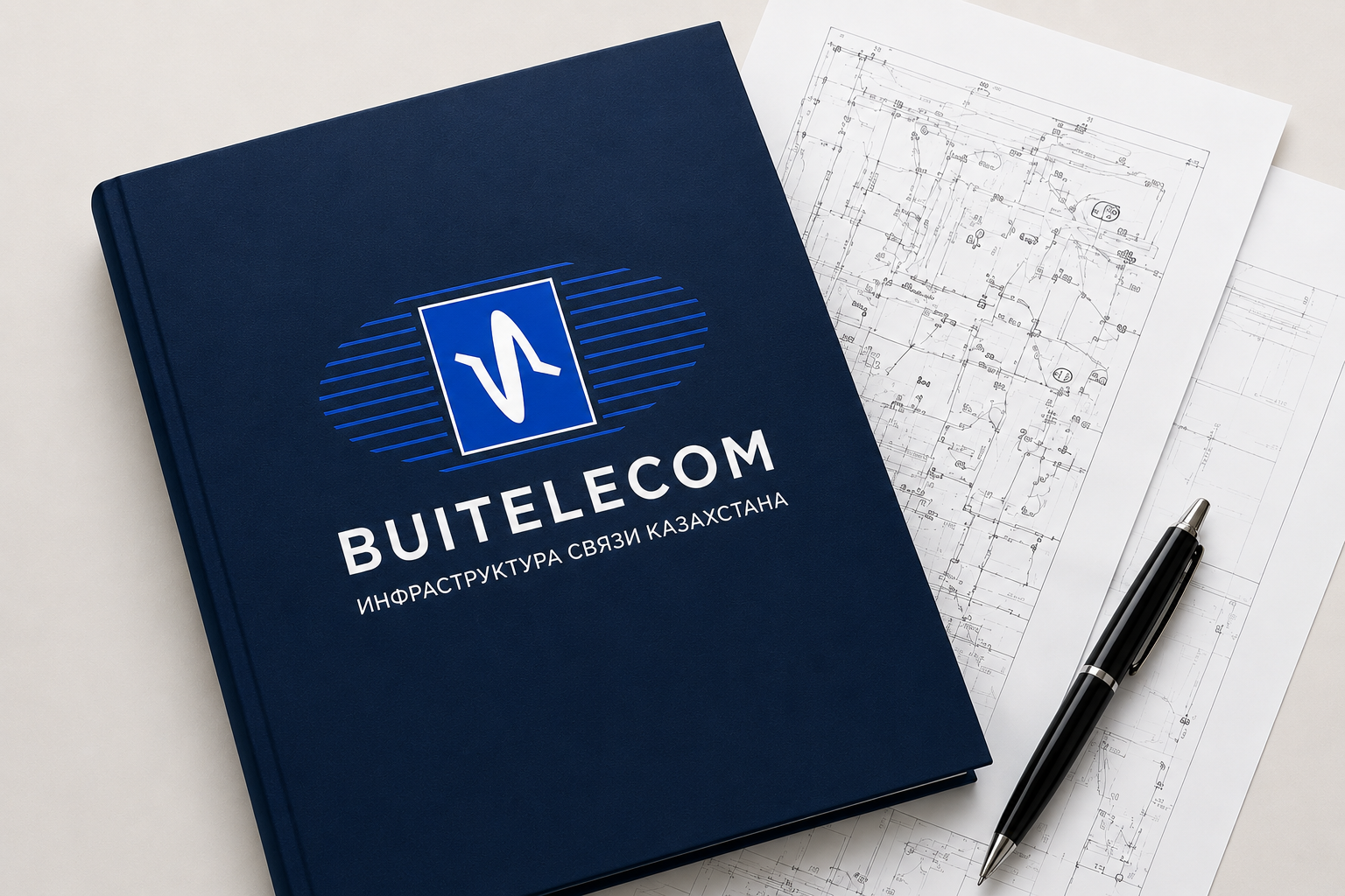 Папка Buitelecom с проектной документацией на чертежах